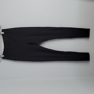 LYSSE Black Center Seam Ponte Control Top High Waist  Leggings Size Small